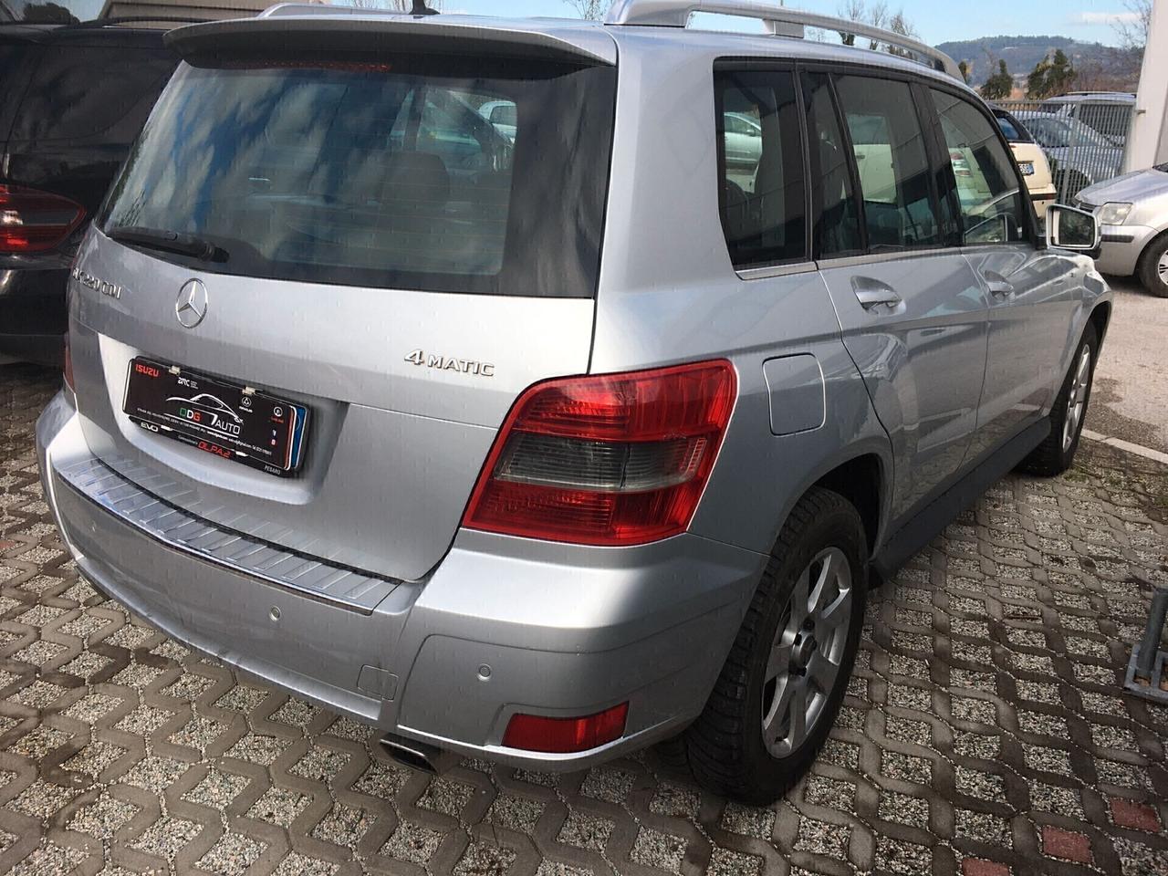 MERCEDES GLK 2 20 serie 2CAMBIO AUT.Diesel 2.2I 4MATIC BlueEFFICIENCY Km 185.740