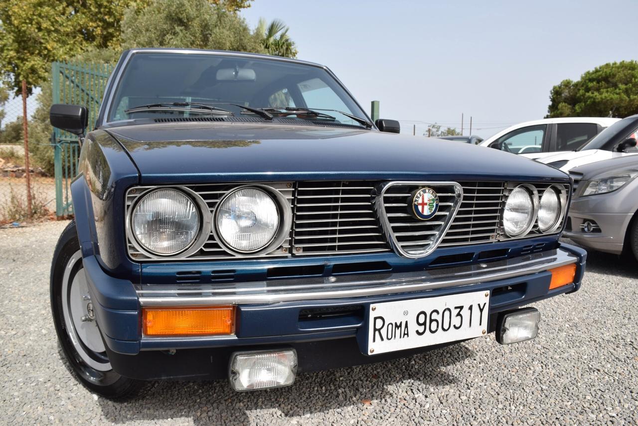 Alfa Romeo Alfetta ALFAROMEO 2.0 INIEZIONE ISCRITTA ASI PRONTA TARGA ORO