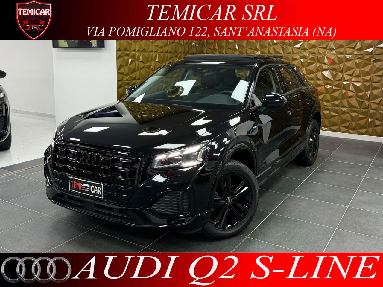 Audi Q2 30 TDI Identity Black S-LINE