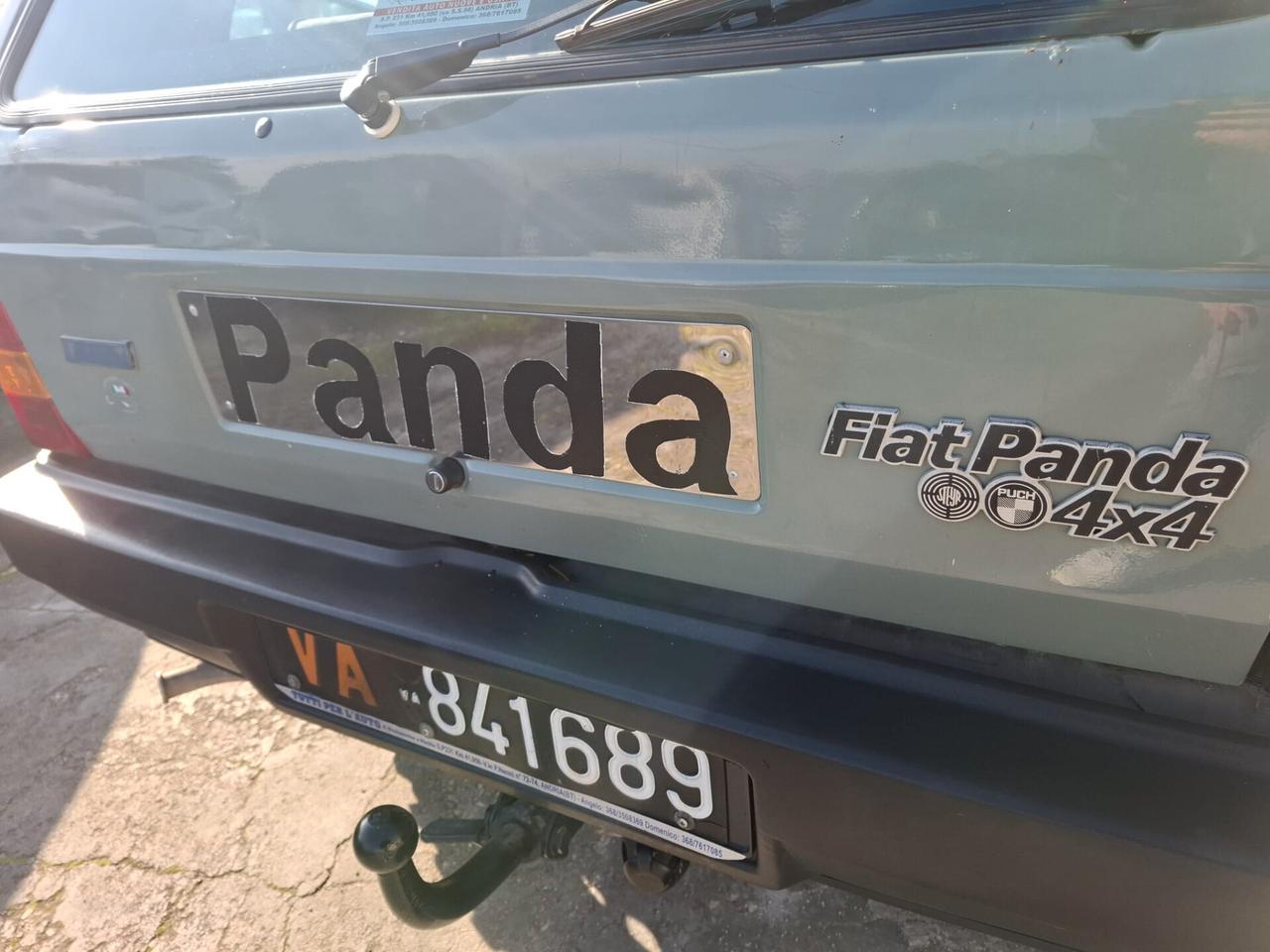 Fiat Panda 1985 4X4 GANCIO TRAINO 900 BENZINA