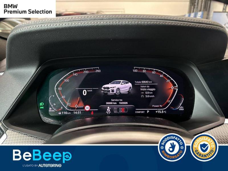 BMW X6 XDRIVE30D MHEV 48V MSPORT AUTO