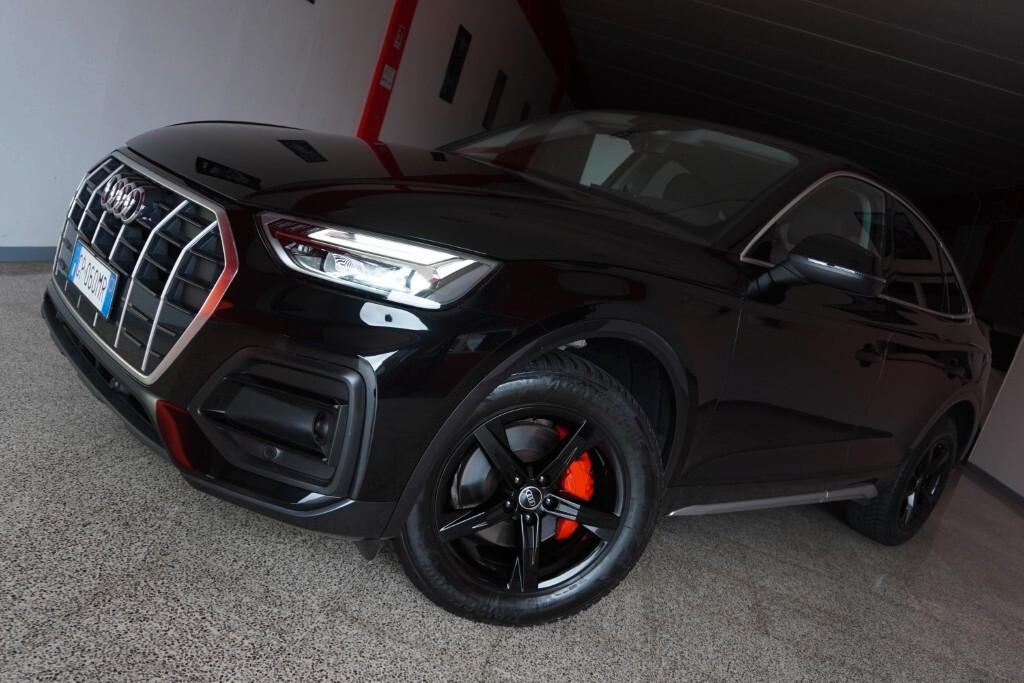 AUDI Q5 SPORTBACK 40 TDI 204CV S-TRONIC QUATTRO BUSINESS ADVANCED ( FARI LED - VIRTUAL COCKPIT - ADAPTIVE CRUISE - NAVI - MIRROR - PDC - TELECAMERA POST. - CERCHI 18 )