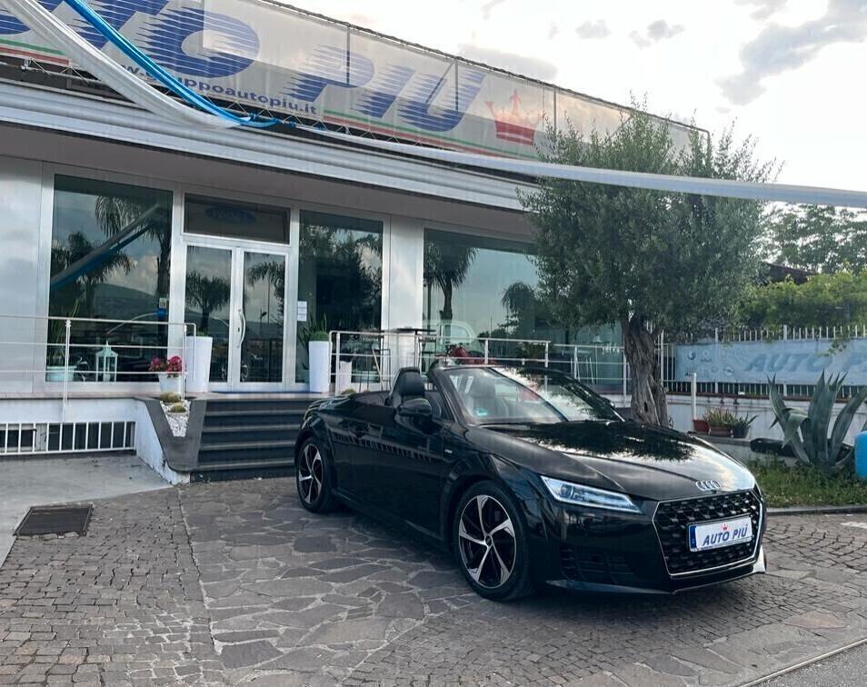 Audi TT CABRIO CAMBIO MANUALE S line cockpit diesel 2016
