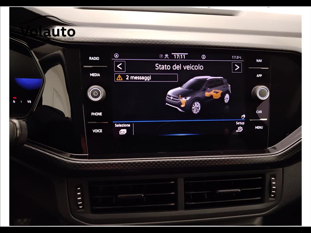 VOLKSWAGEN T-Cross 2019 - T-Cross 1.0 tsi R-LINE 95cv