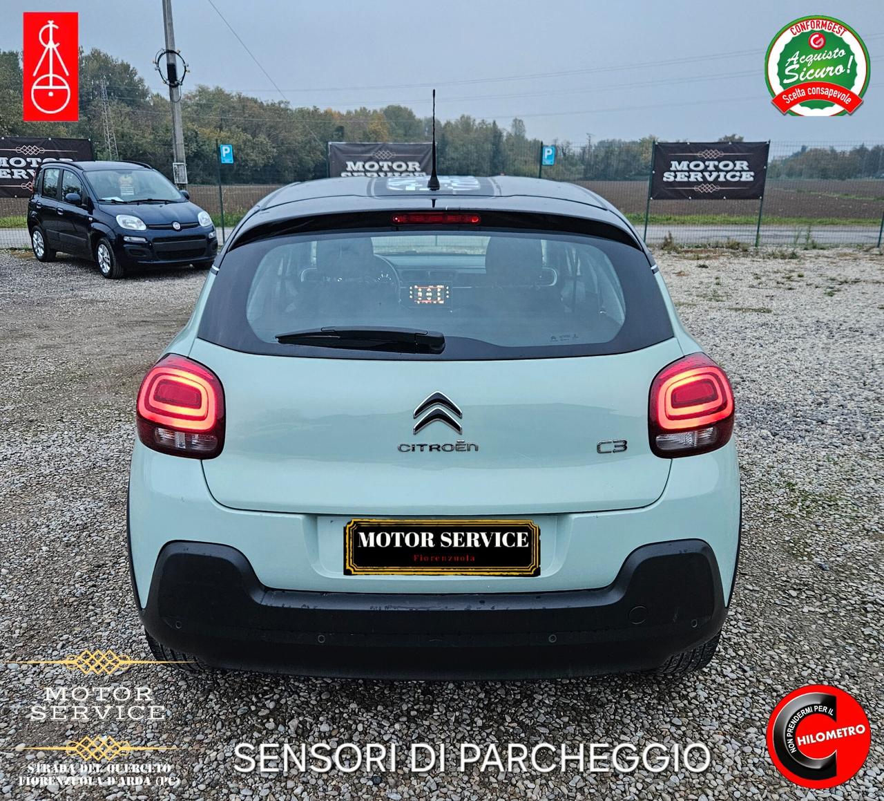 Citroen C3 VERDE TIFFANY 1.2 BENZ DA 89€ MESE