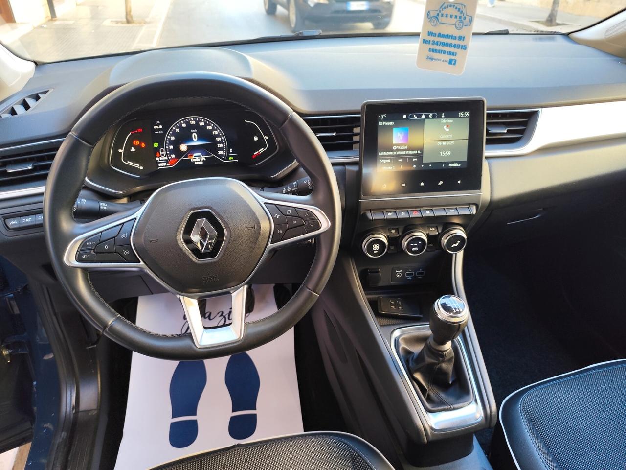 Renault Captur TCe 100CV GPL INTENS