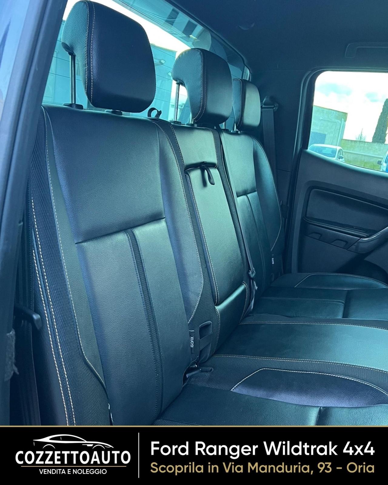 Ford Ranger Wildtrack 4x4 gancio traino