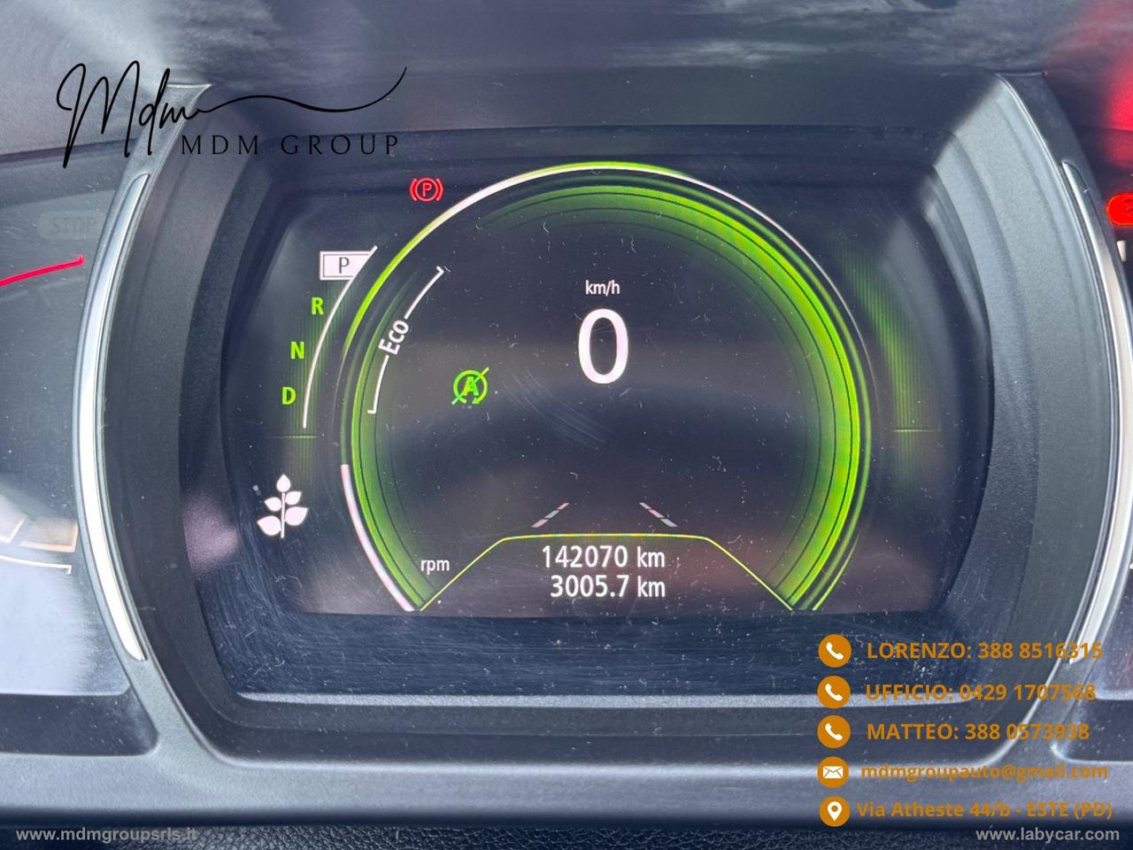 RENAULT Scénic Blue dCi 120 CV EDC Intens 7 POSTI