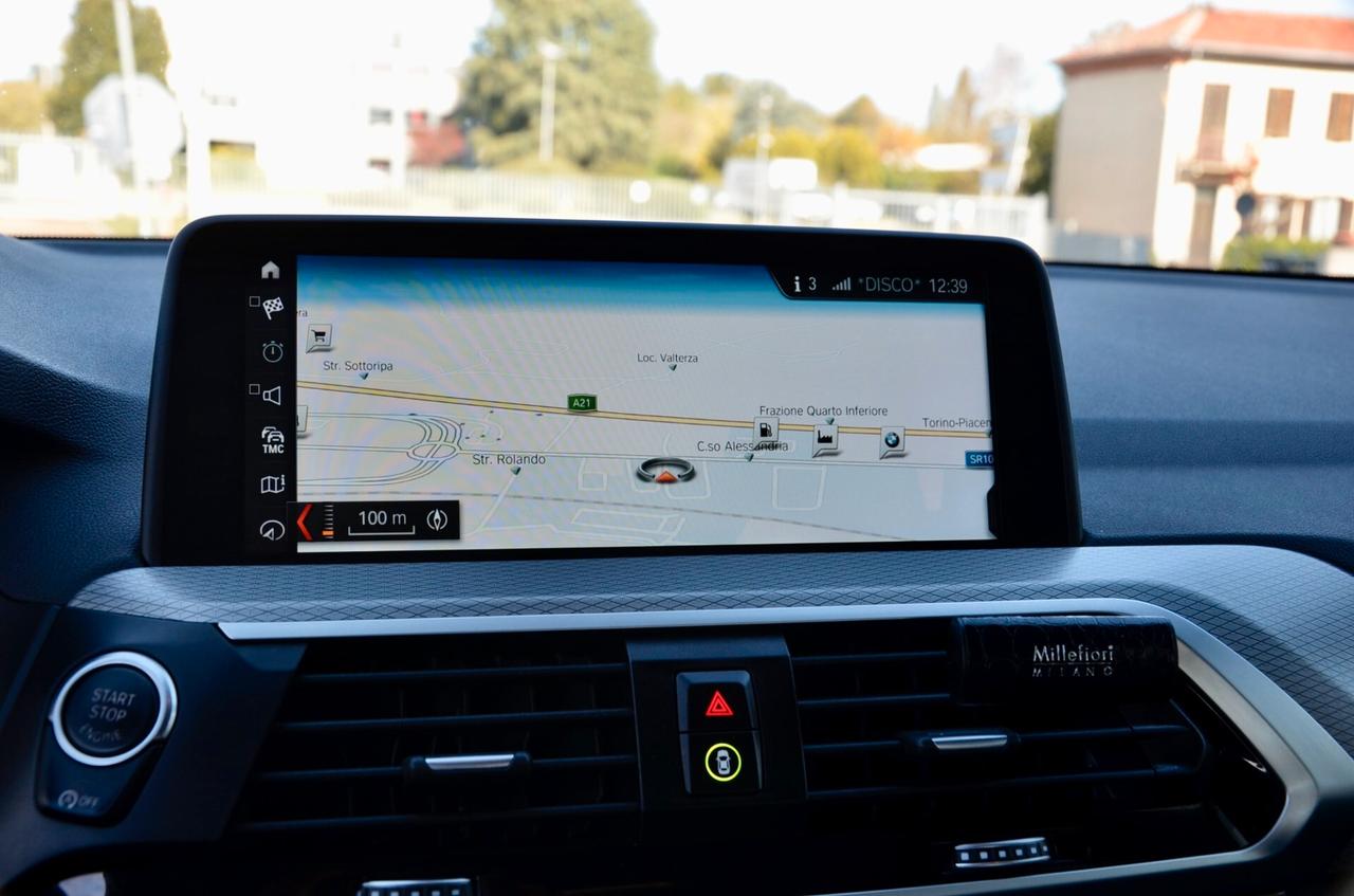 BMW X3 XDRIVE20d MSPORT 190cv AUTO, UFF ITALIANA, SERVICE BMW, EURO 6C, 21", NAVI, RETROCAMERA, FARI LED ADATTIVI, PERMUTE