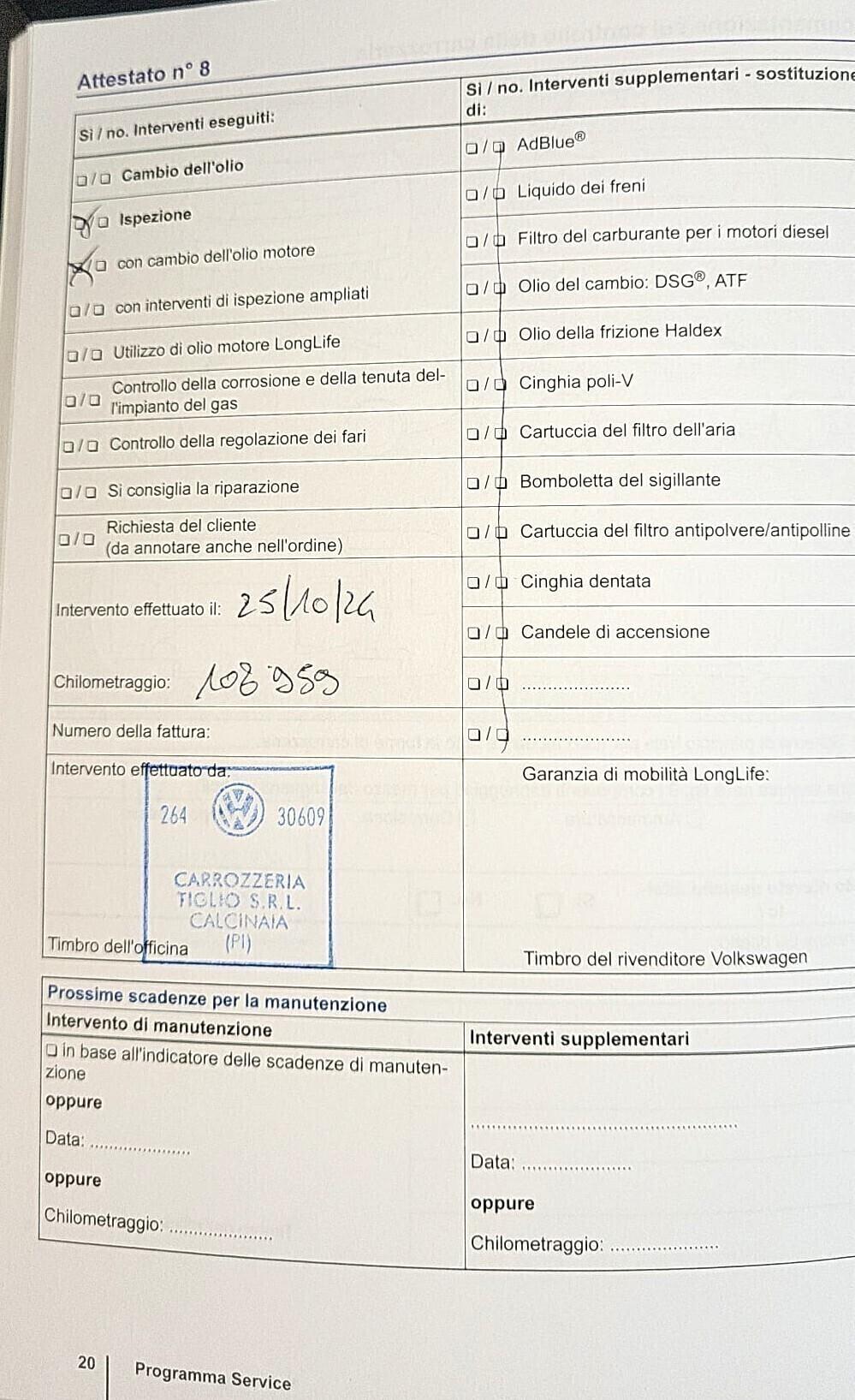 VOLKSWAGEN POLO 1,4 TDI-TAGLIANDI VOLKS-EURO 6
