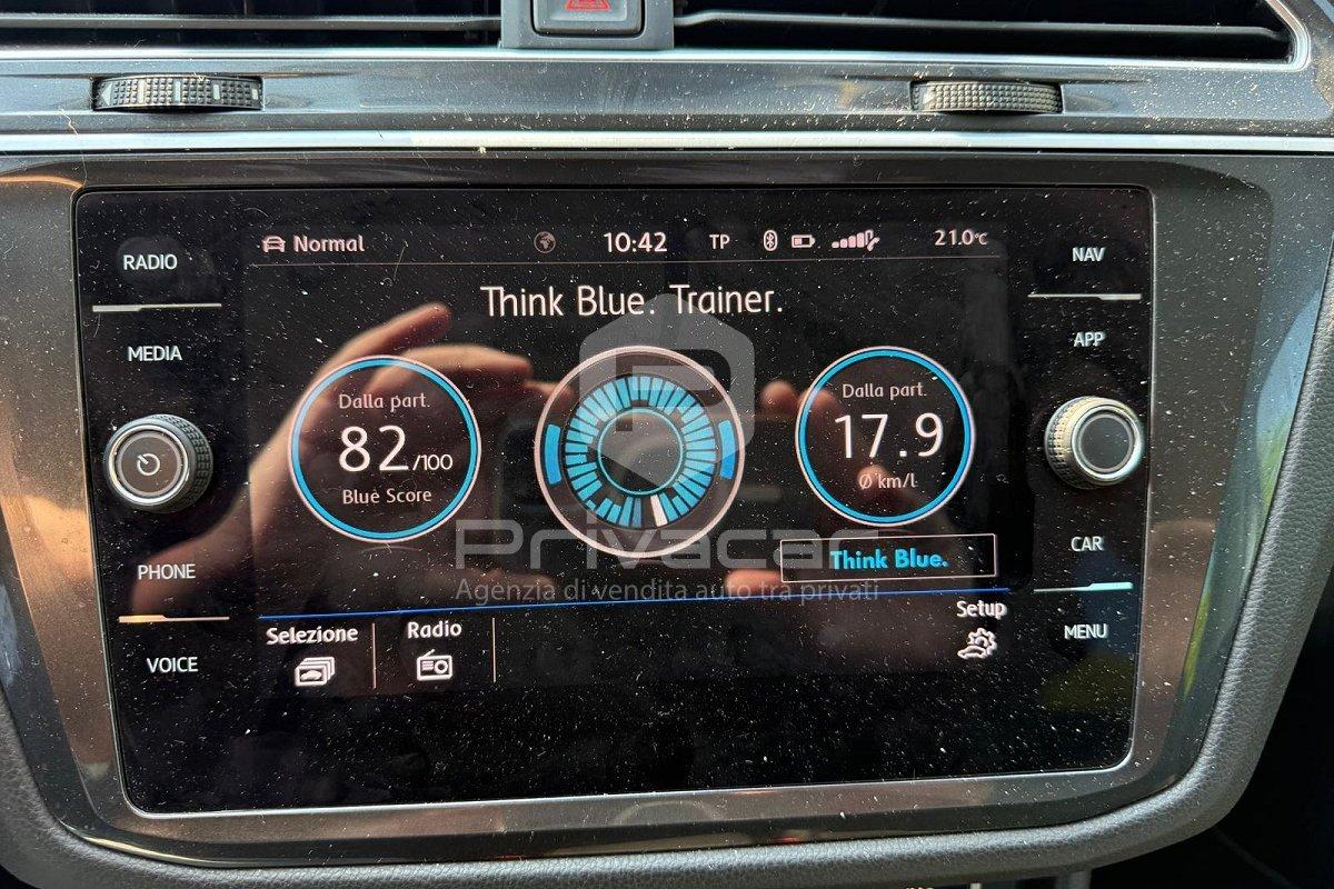VOLKSWAGEN Tiguan 2.0 TDI SCR DSG Advanced BlueMotion Technology