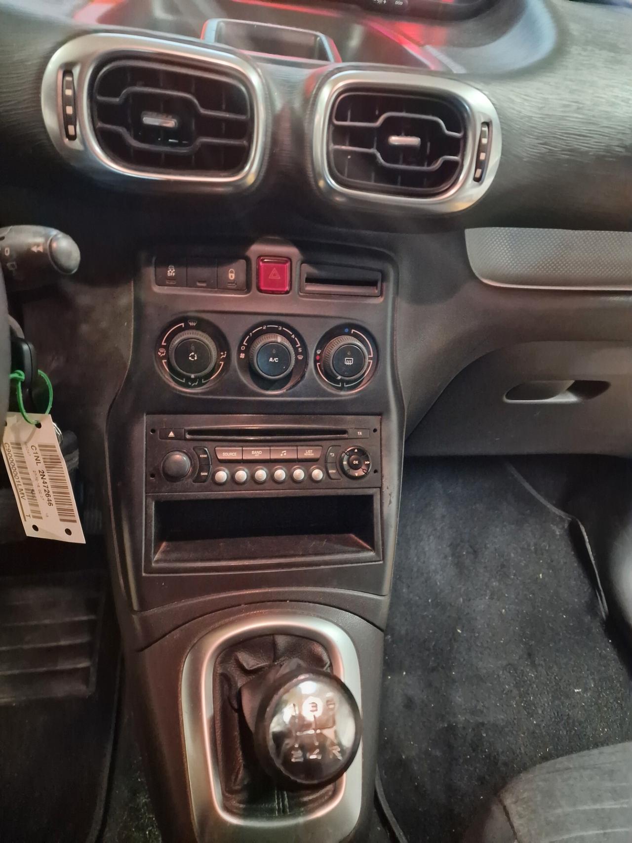 Citroen C3 Picasso 1.6 diesel, anno 2017, 172 mila chilometri