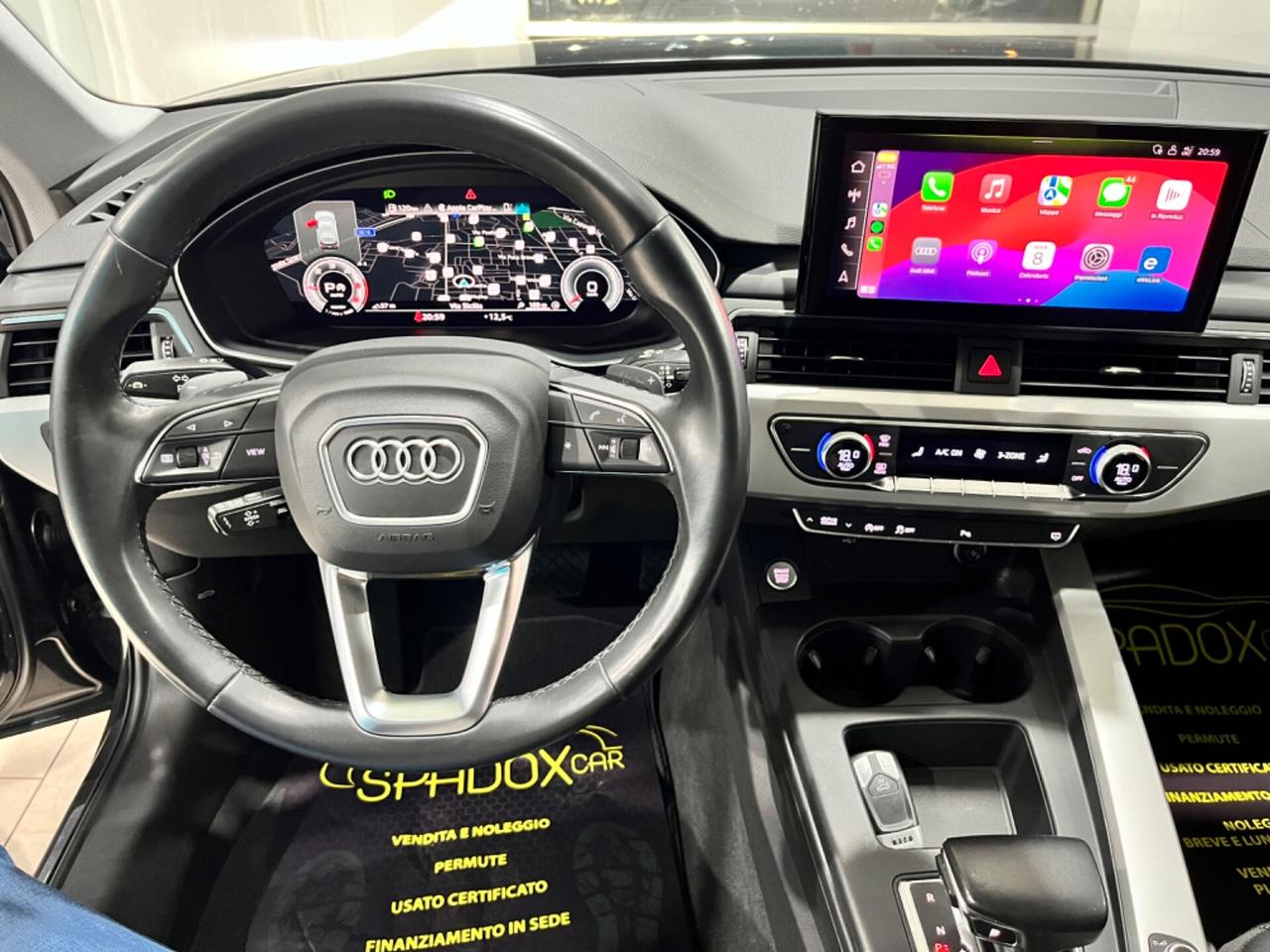 AUDI A4 2021 DIESEL *VIRTUAL *KM CERTIFICATI