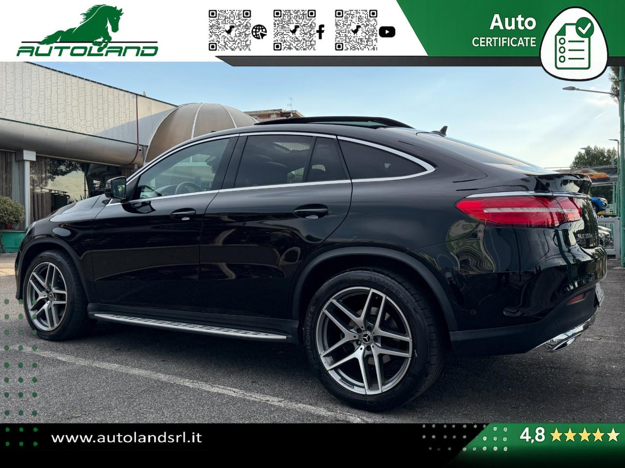 Mercedes GLE Coupe 350 d Premium Plus 4matic tetto