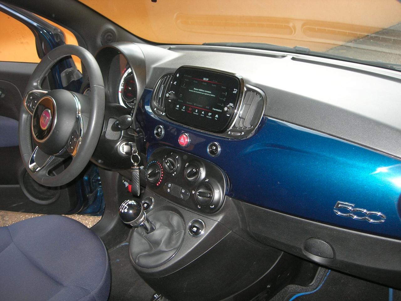 Fiat 500 1.0 Hybrid Red