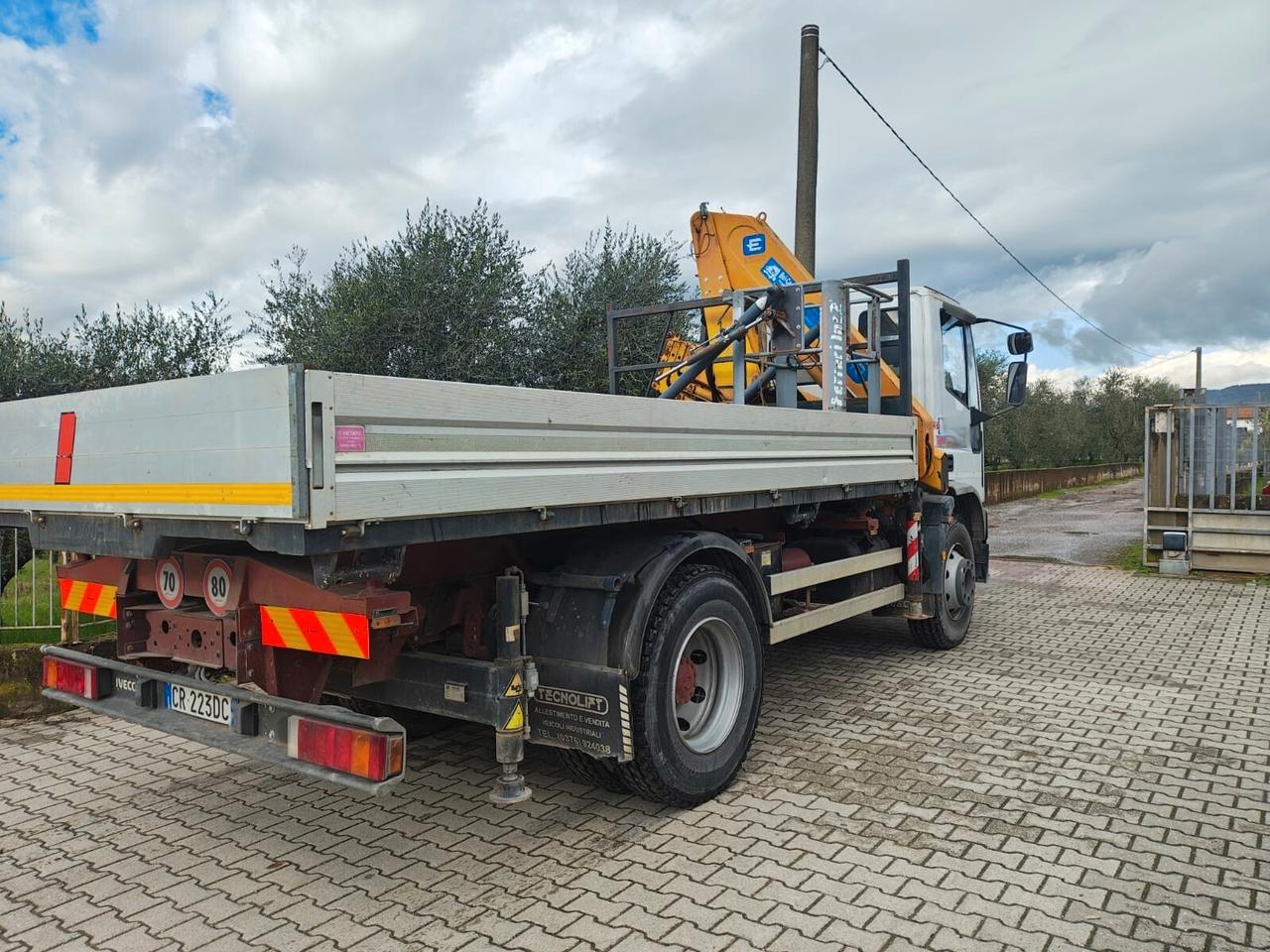 Iveco EuroCargo ML150 E18K Cassone Trilaterale GRU