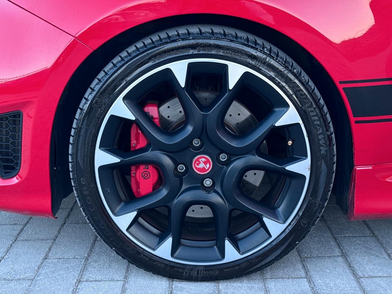 Abarth 595 1.4 Turbo T-Jet 180 CV Competizione SABELT CARBONIO FULL MTA