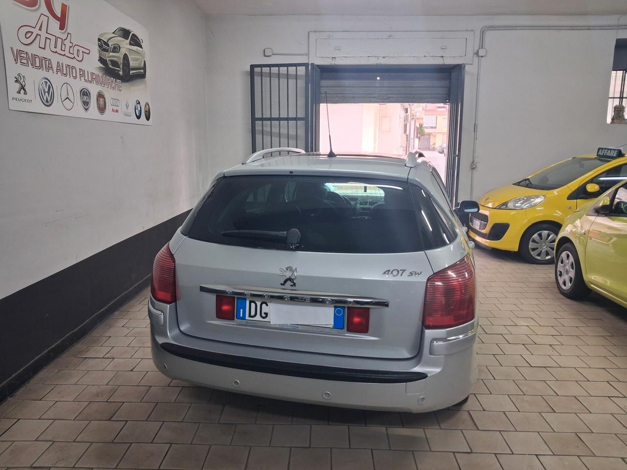 Peugeot 407 2.0 HDi SW Unico prop 2007 Tetto panoramico