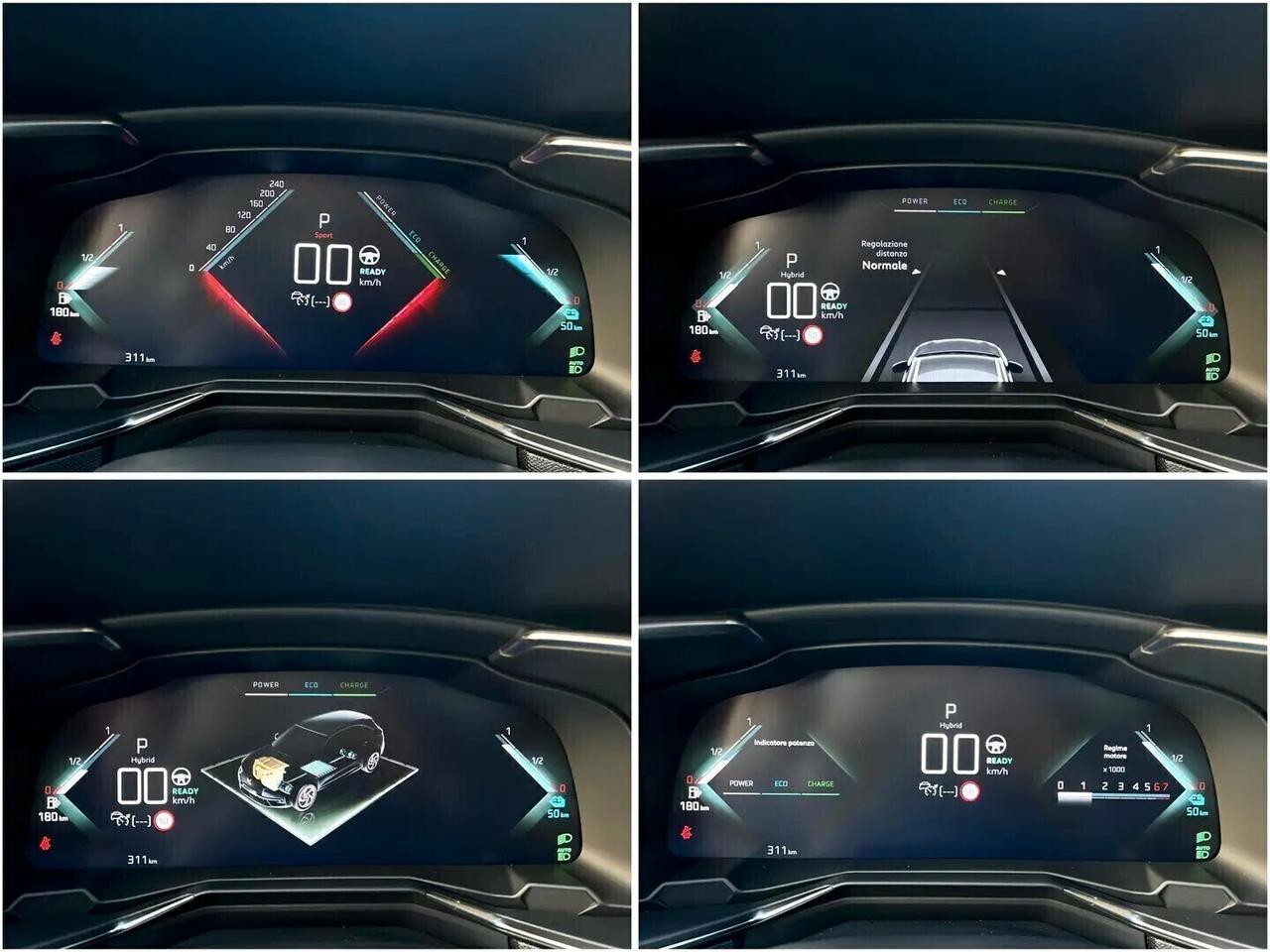 DS Automobiles DS 7 Crossback 1.6 E-Tense 300cv PHEV aut.8 4X4 E6D Ligne Noire