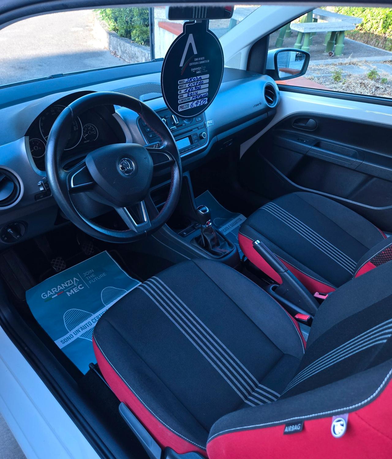 Skoda Citigo 1.0 68cv gt line Metano