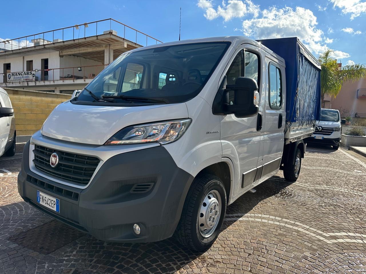 FIAT DUCATI DOPPIA CABINA 7 Posti CASSONE CON CENTINA