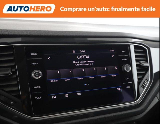 VOLKSWAGEN T-Roc 1.6 TDI SCR Advanced BlueMotion Technology