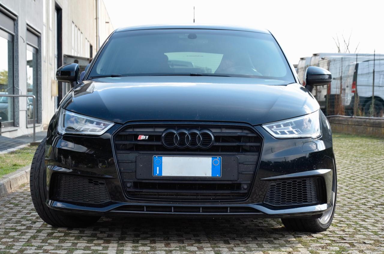 AUDI S1 SPORTBACK 2.0 TFSI QUATTRO 231cv, SERVICE AUDI, EURO 6B, SEDILI GUSCIO, RAGAZZON OMOLOGATO, SPOILER, APPLE CAR PLAY, PERMUTE