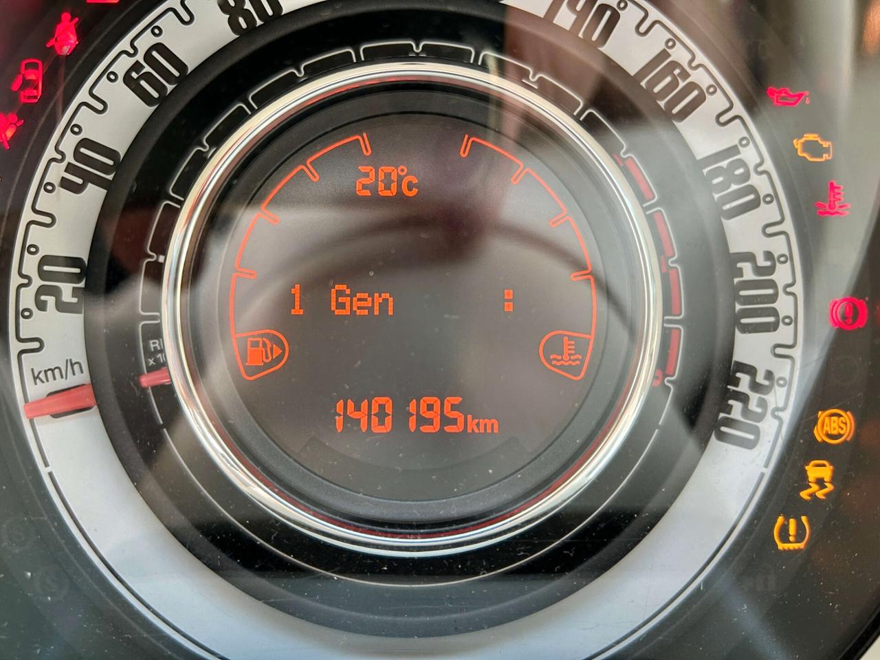 Fiat 500 1.2 Benzina - 2016 Incidentata