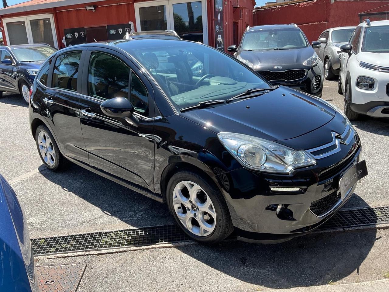 C3 1.2 VTi 82 Exclusive-( 50 mila km)-UNIPRO-rate-garanzia