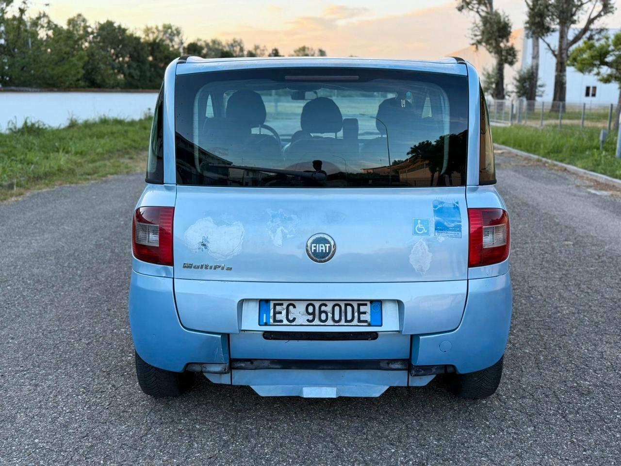 FIAT MULTIPLA 1.9 CON RAMPA PER DISABILI