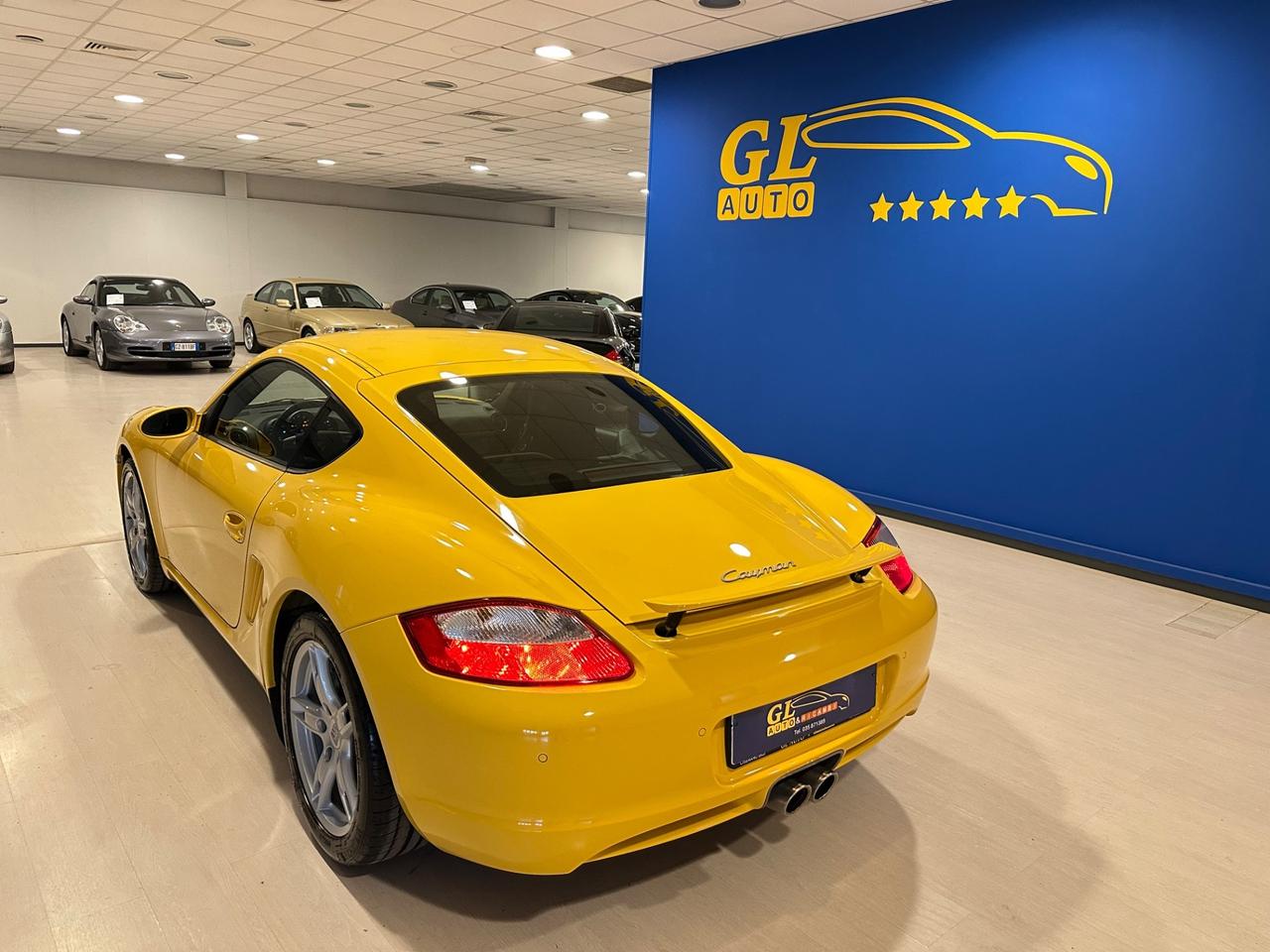 Porsche Cayman 2.7 DA 245C V**SPEED YELLOW**MANUALE*BOOK SERVICE*