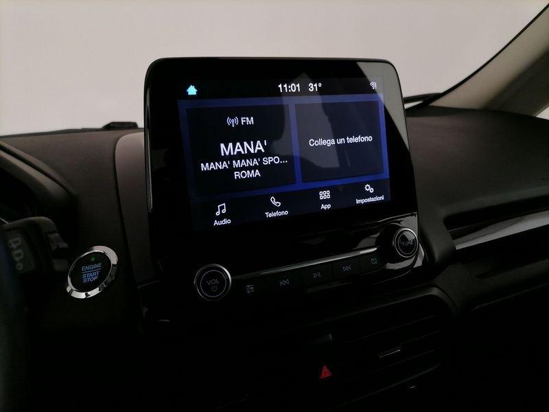 Ford EcoSport 1.5 ecoblue Titanium s&s 100cv my19