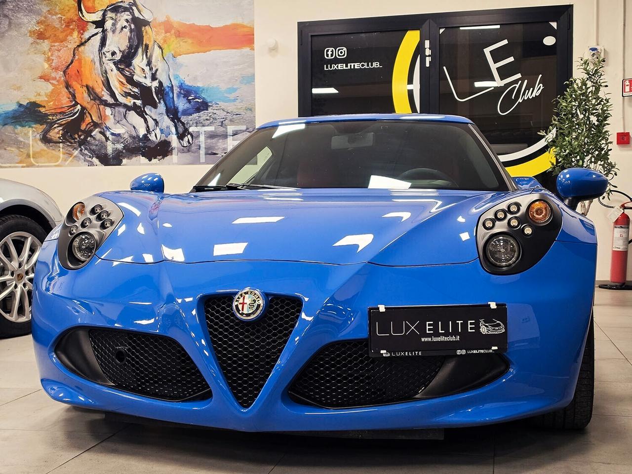Alfa Romeo 4C 1750 TBi VERNICE SPECIALE _ TAGLIANDATA MENO DI 1000KM FA _ UNICO PROPRIETARIO _ SERVICE BOOK _ GARANZIA 12 MESI _ ALPINE _ ESTINTORE