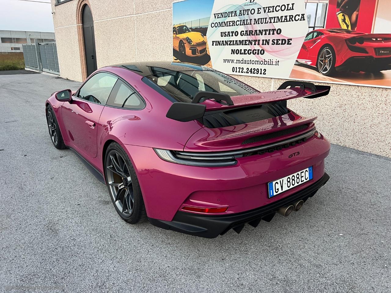 PORSCHE 911 GT3 CLUBSPORT CARBONIO LIFT