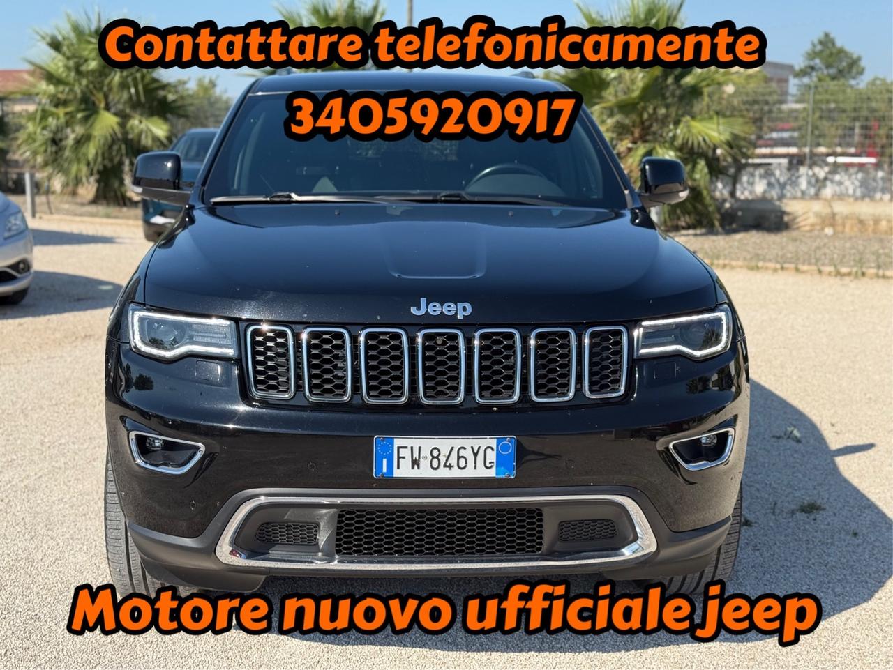 Jeep Grand Cherokee Grand Cherokee 3.0 V6 CRD 250 CV Multijet II Limited + GANCIO TRAINO