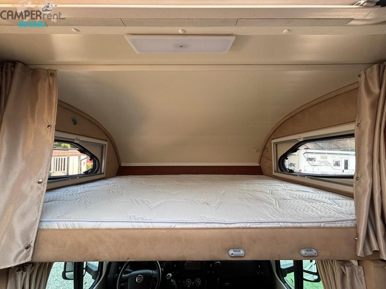MOBILVETTA KEA M76 - mansardato con letti gemelli in coda ed ampio garage foro 94 x 117