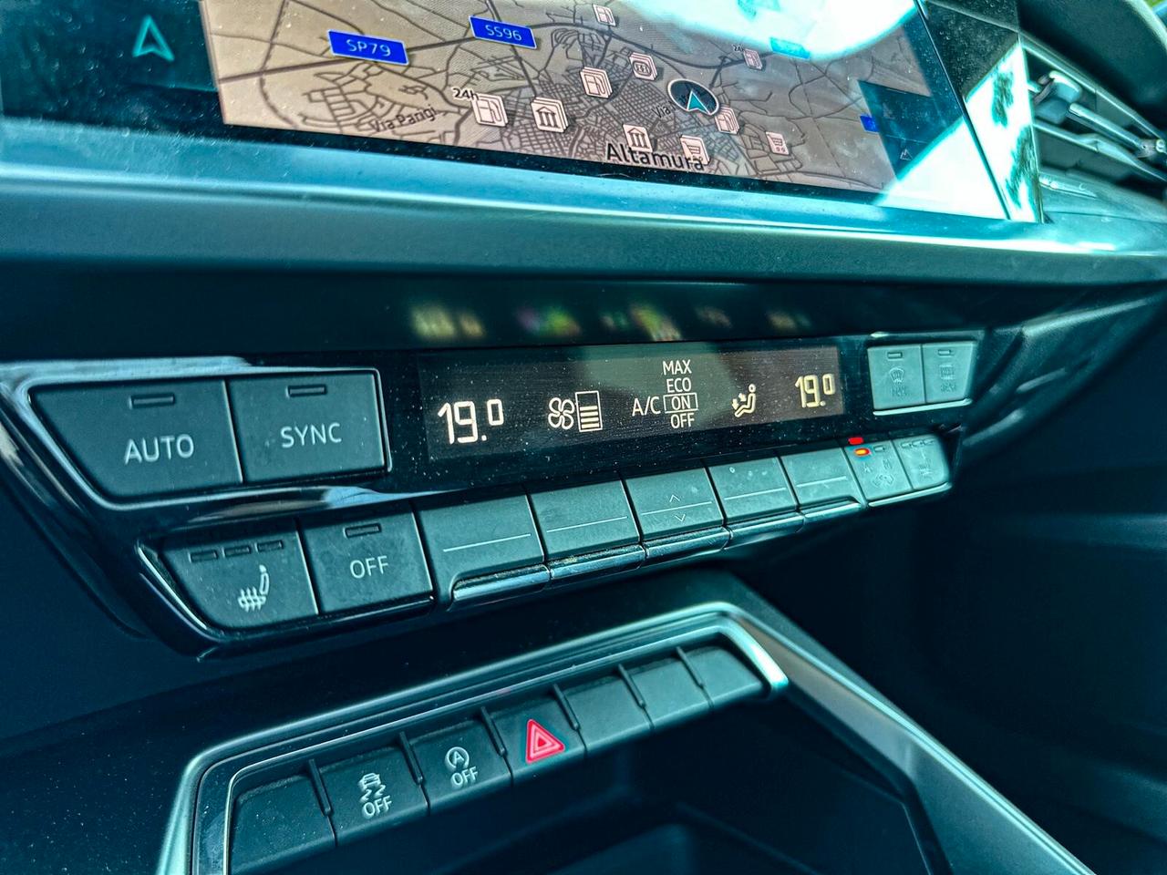Audi A3 SPB 35 TDI S tronic S line edition#AUTO#LED#PELLE#TETTO#CARPLAY