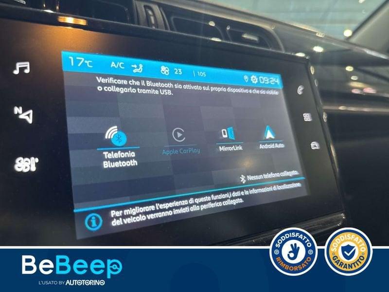 Citroën C3 1.2 PURETECH SHINE S&S 83CV NEOPATENTATI MY20