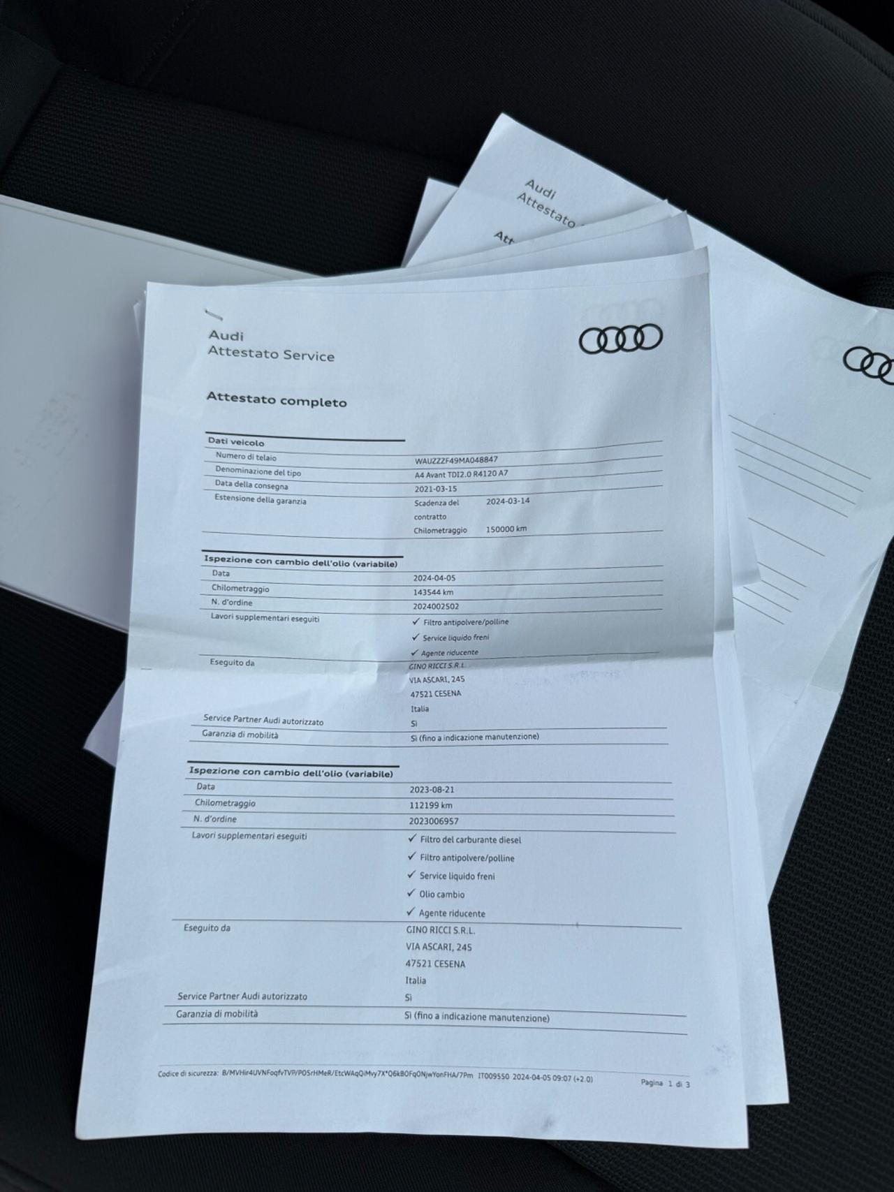 Audi A4 Avant 35 TDI/163 CV S tronic S line edition .IVA ESPOSTA