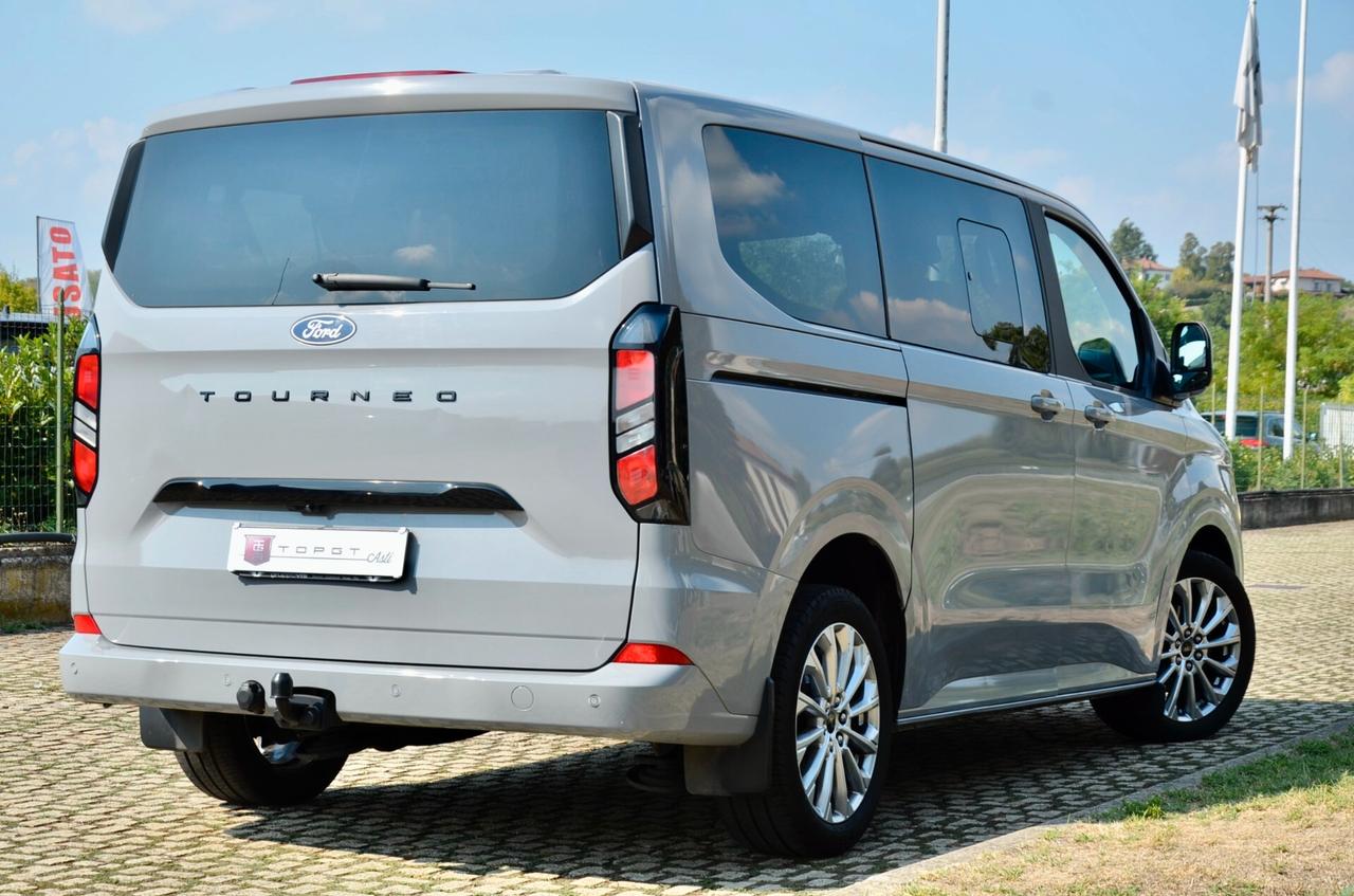 FORD TOURNEO CUSTOM 2.0 170cv AUTO 8 POSTI, IVA ESPOSTA, UNICOPROPRIETARIO, GARANZIA FORD 10/2026, UFF ITALIANA, SERVICE UFF FORD, EURO 6E, FULL LED, RETROCAMERA, PELLE, PERMUTE