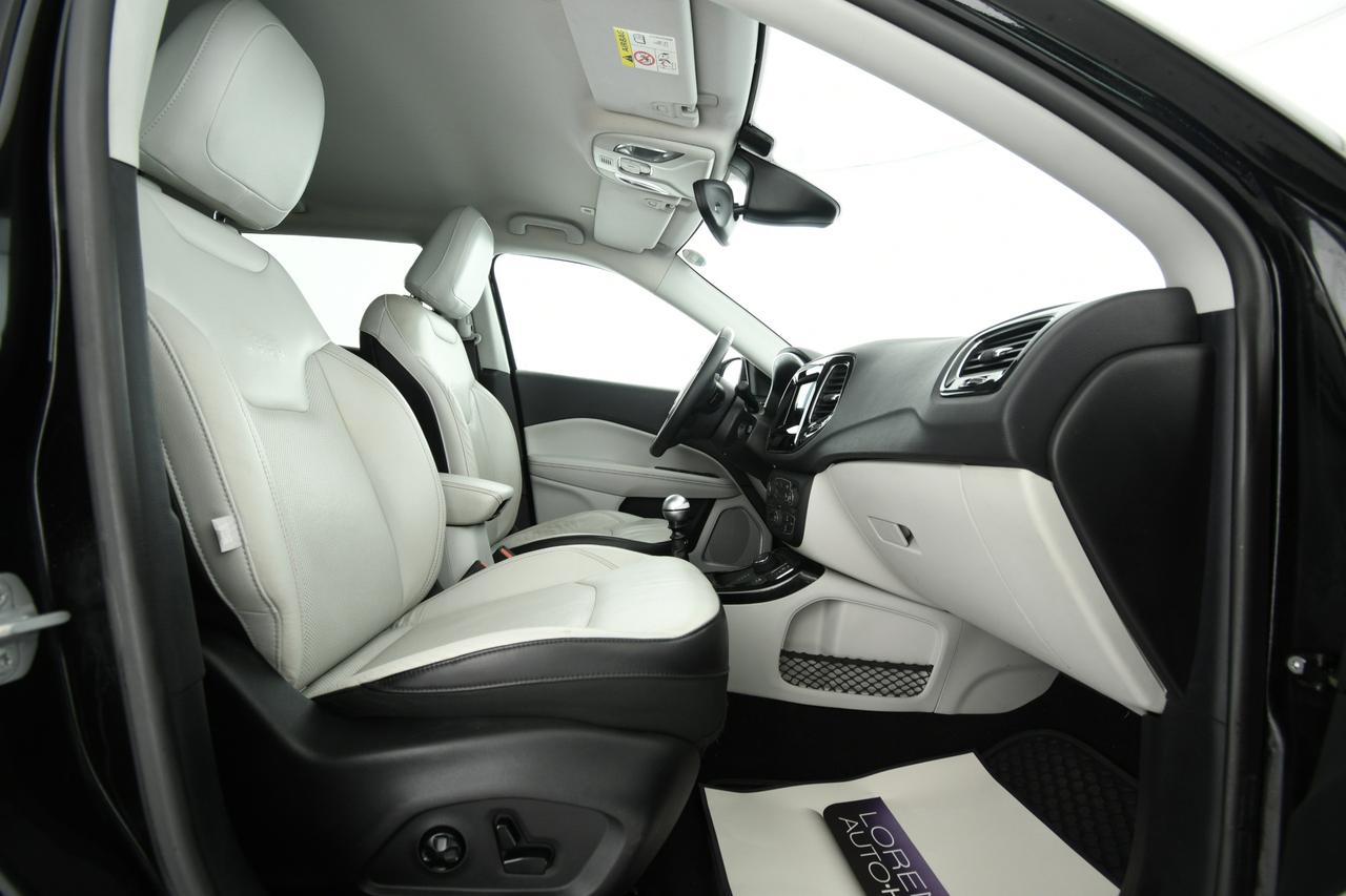 JEEP Compass 2.0 mjt Limited 4wd 140cv auto x COMMERCIANTI PELLE+C18"