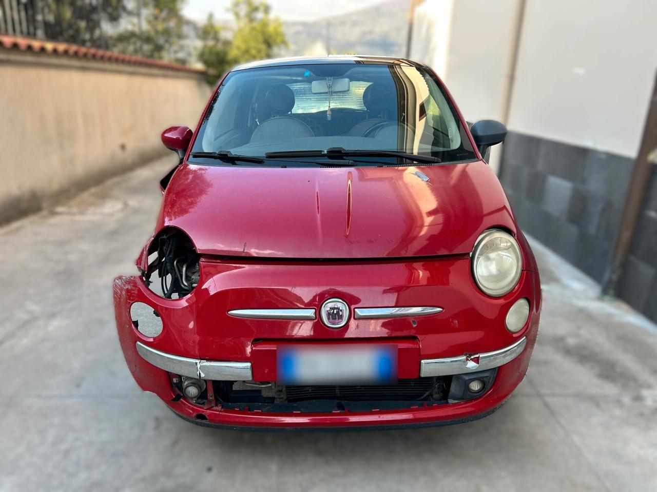 Fiat 500 1.2 Benzina - 2008 Incidentata