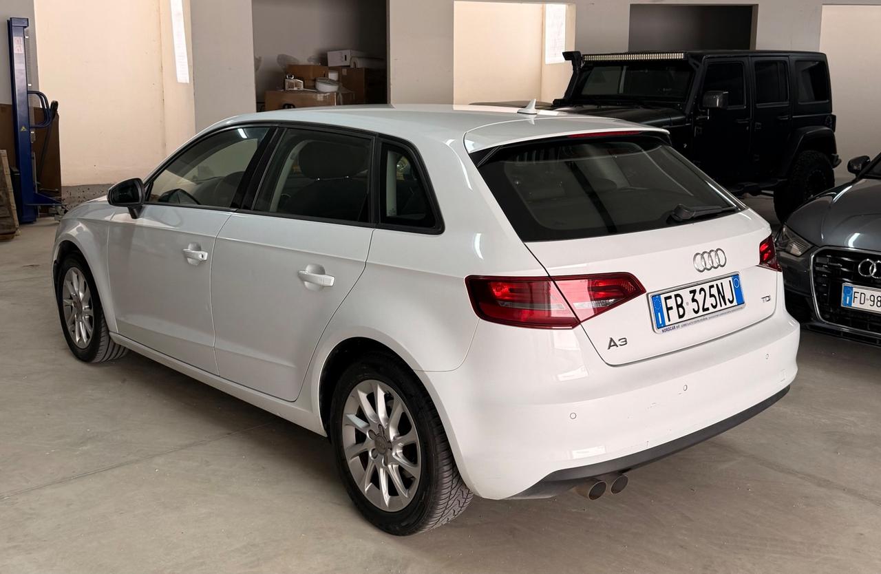Audi A3 2.0 TDI 150 CV perfetta finanziabile
