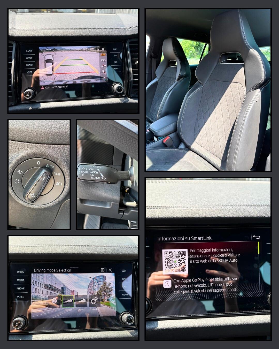 Skoda Kodiaq 2.0 TDi 150CV SPORTLINE DSG 7 POSTI - UNICO PROPRIETARIO
