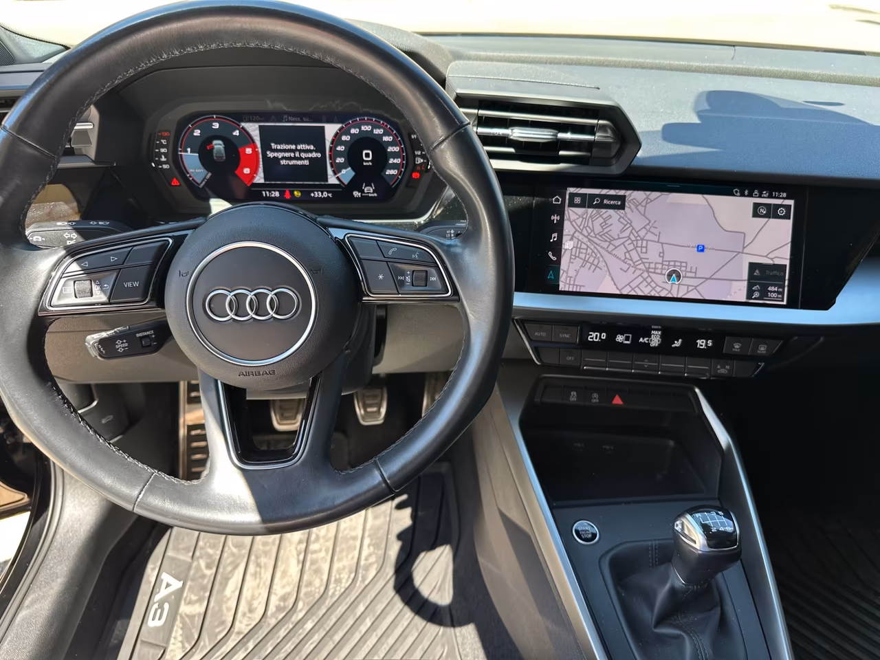 Audi A3 SPB 30 TDI 11/2020 KM 116327 CERT OK NEO PATENTATI