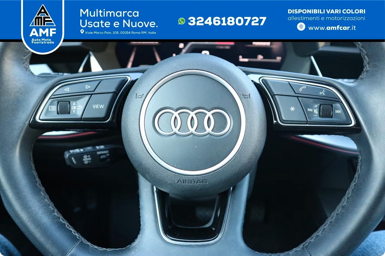 Audi A3 Sportback 35 2.0 TDI S line +Matrix+Navi+VC