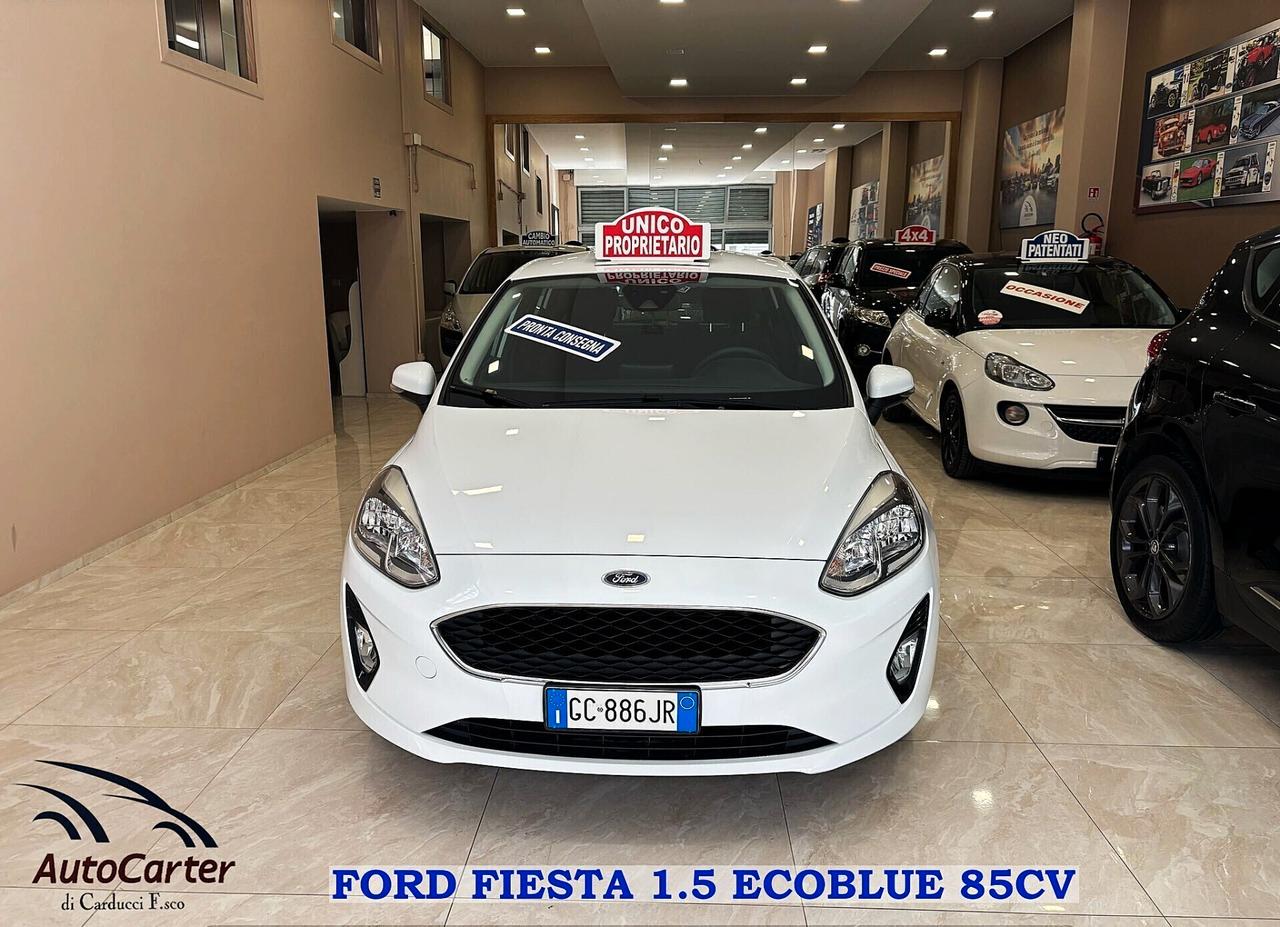 Ford Fiesta 1.5 diesel **SOLO 92MILA KM CERTIF**