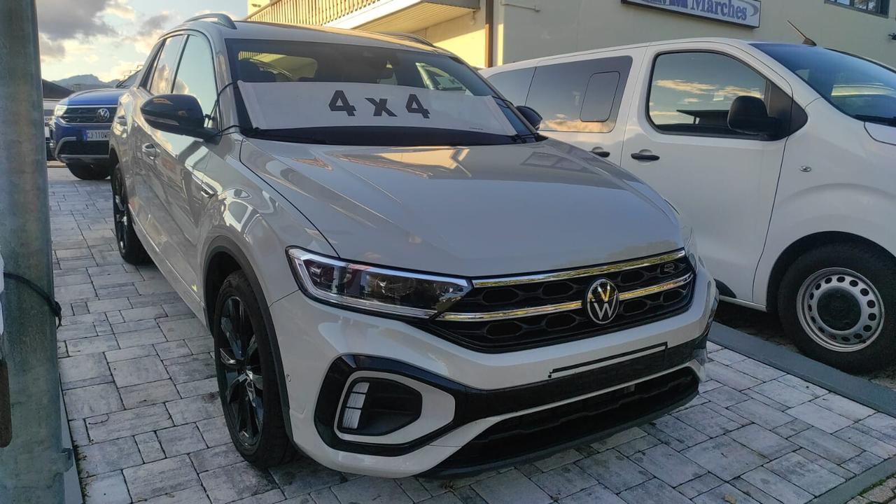 VOLKSWAGE T-ROC 2.0 TURBO BENZINA 190CV 4X4 4MOTION