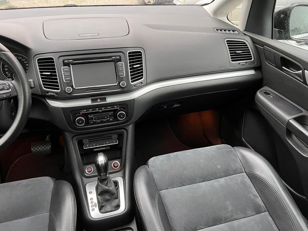 Volkswagen Sharan 2.0 TDI DSG Full 7 Posti Gancio