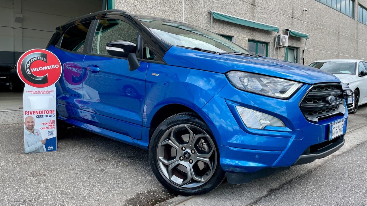 FORD ECOSPORT 1.0 ECOBOOST ST-LINE 125CV - PELLE, CRUISE CONTROL, NEOPATENTATI